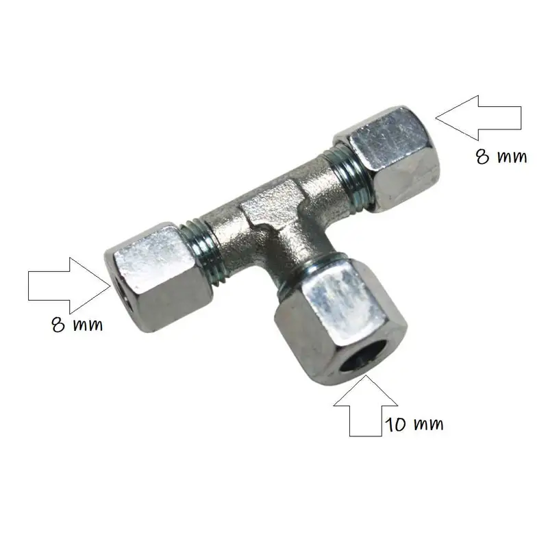 racord gaz "T " - GOK