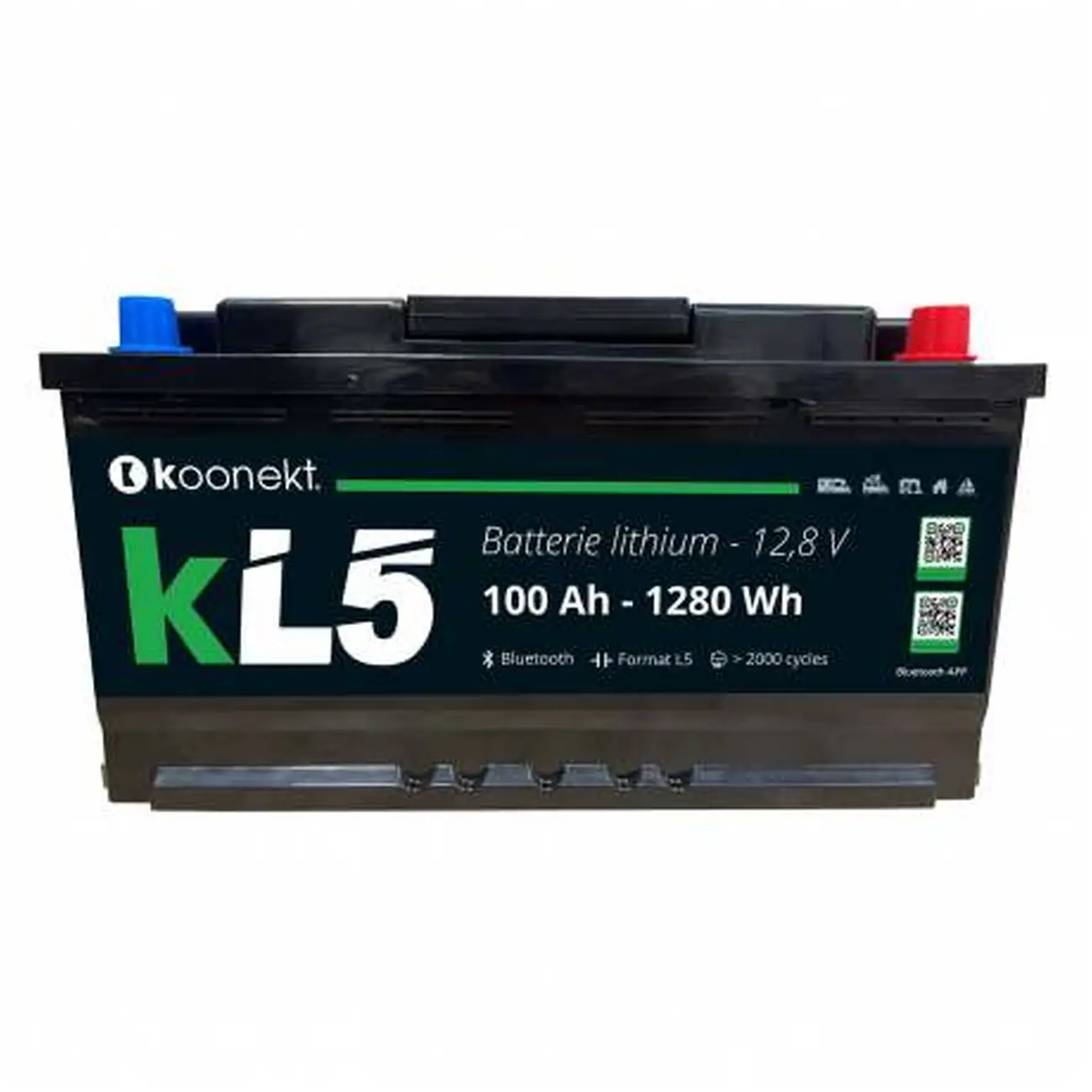 acumulator LiFePO4 100Ah KL5 - KOONEKT