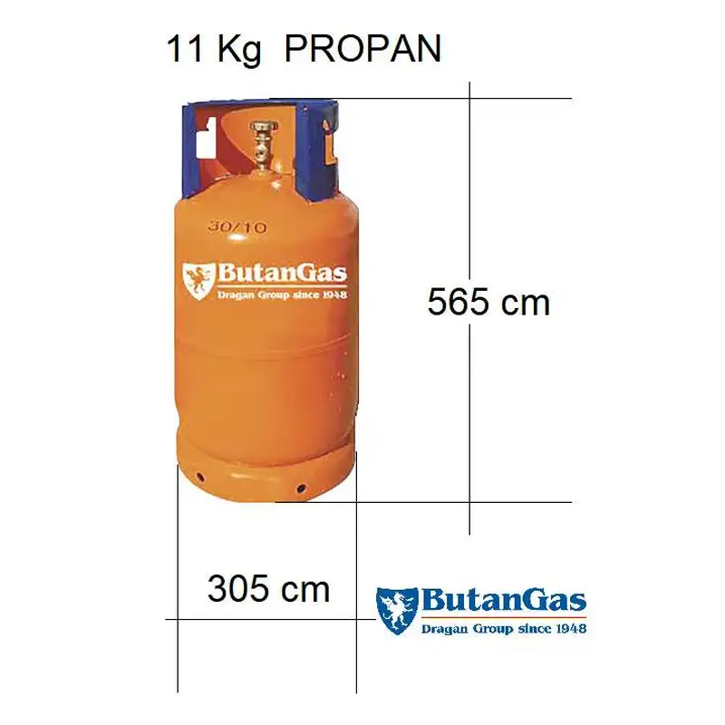 Incarcatura PROPAN 11 Kg - BUTAN GAS