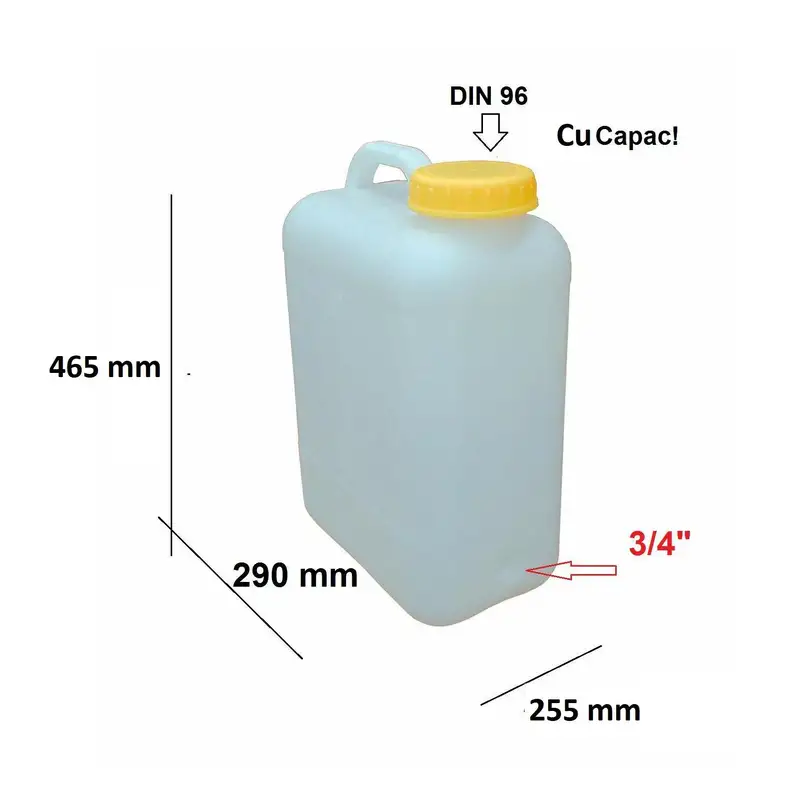 canistra apa POTABILA 25L DIN96 - COMET