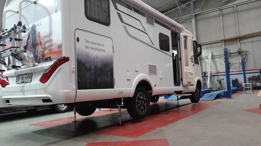 Sisteme de calare hidraulice pentru autorulote