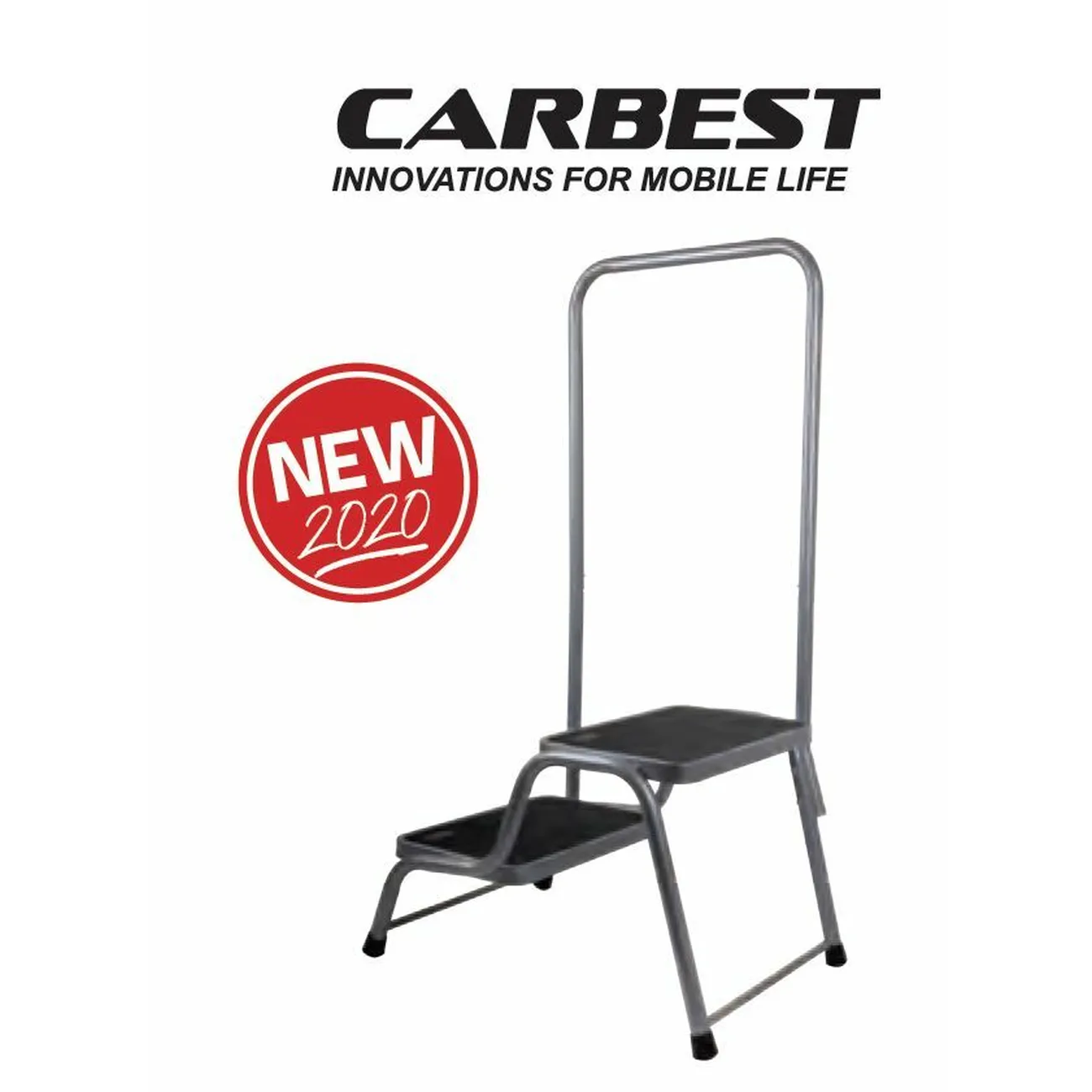 scara doua trepte cu maner - CARBEST