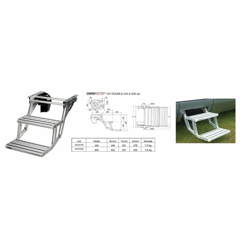 scara 12V DOUBLE ALU -THULE