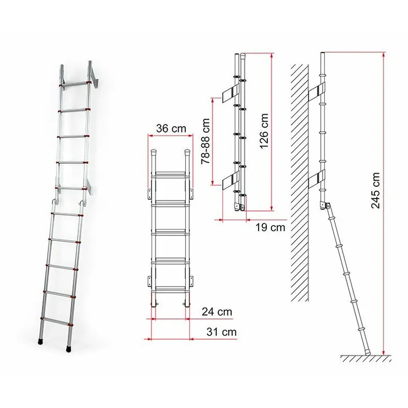 scara exterioara DELUXE 5D - FIAMMA