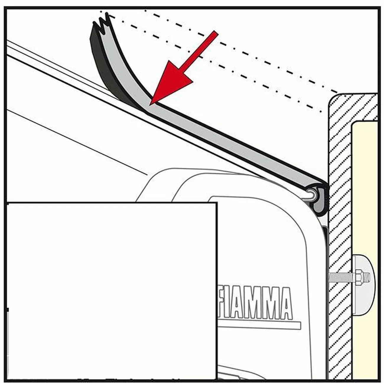 Garnitura veranda F45 Rain Guard S - FIAMMA
