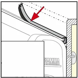 Garnitura veranda F45 Rain Guard S - FIAMMA