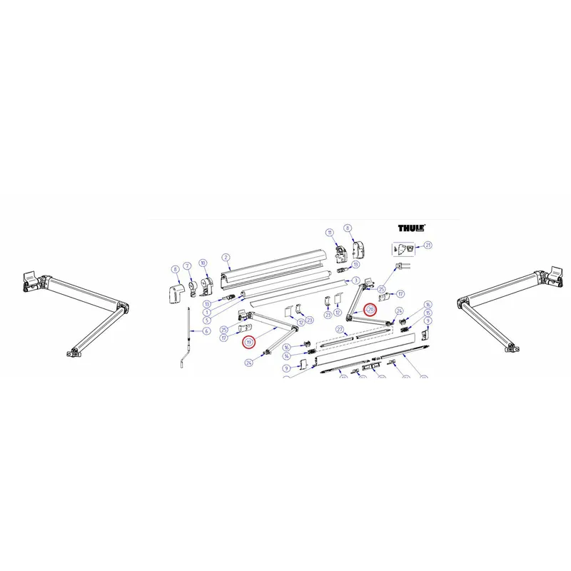 brat veranda THULE 5200