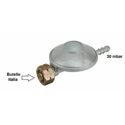 regulator presiune gaz - 30mbar - BUTELIE ITALIA