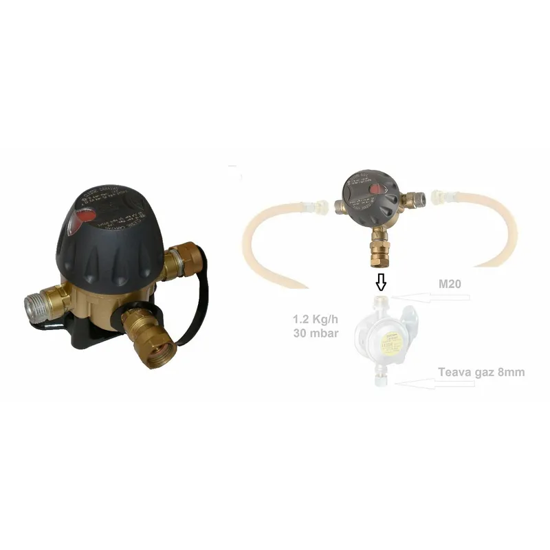 repartitor pentru 2 butelii CLESSE