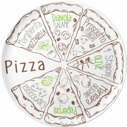 Plates Pizza Set - BRUNNER