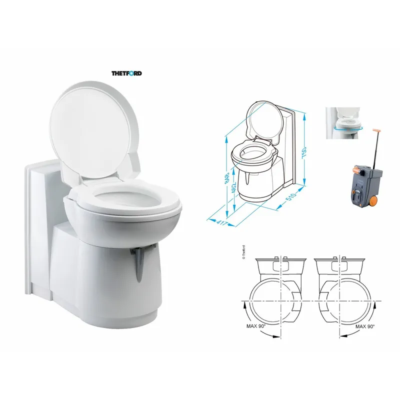 toaleta fixa THETFORD C263-CS