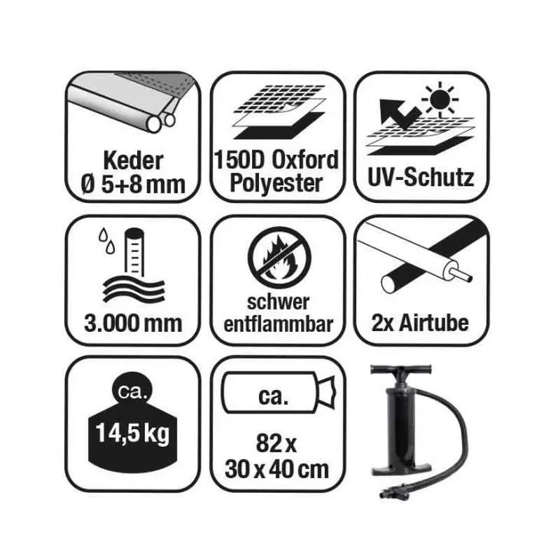 Cort MiniVan GONFLABIL - Tour Breeze Air M