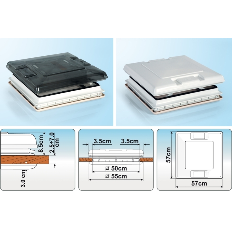 trapa Vent 50x50 - FIAMMA