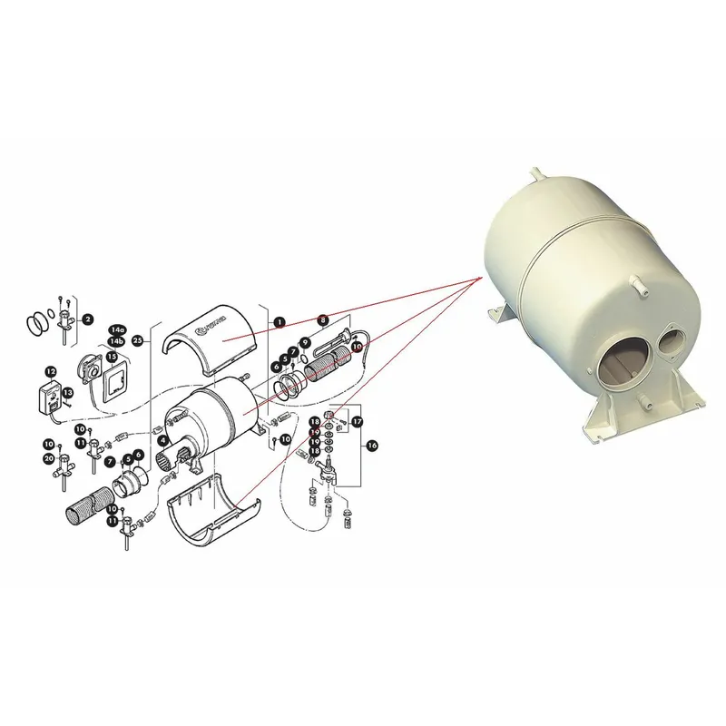 rezervor boiler Truma TT - TRUMA