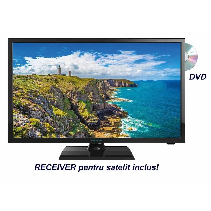 Televizor LED HD ultra compact+ DVD Inovtech-Equinoxe- Seeview