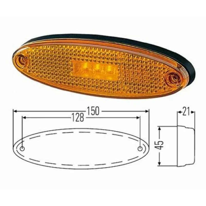 lampa gabarit laterala HELLA