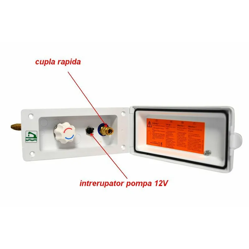 priza externa apa rece/calda - REICH