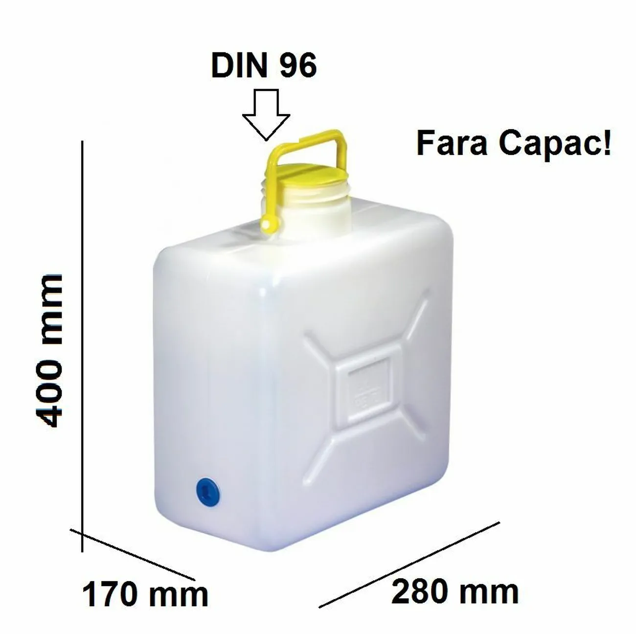 canistra apa 14L DIN96 - COMET