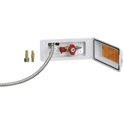 priza externa gaz si apa cu supapa + cheie REICH