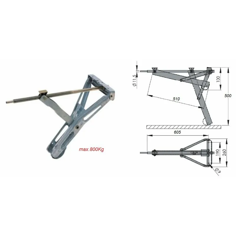 stabilizator rulota AL-KO Compact