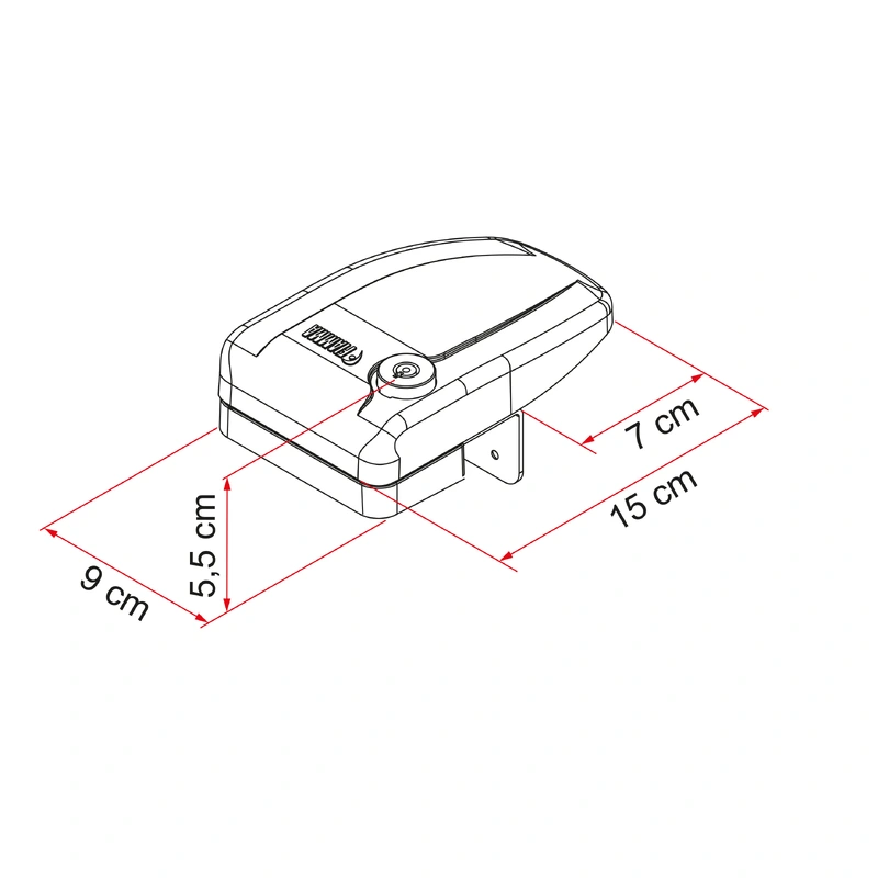 incuietoare suplimentara SAFE DOOR FRAME - FIAMMA