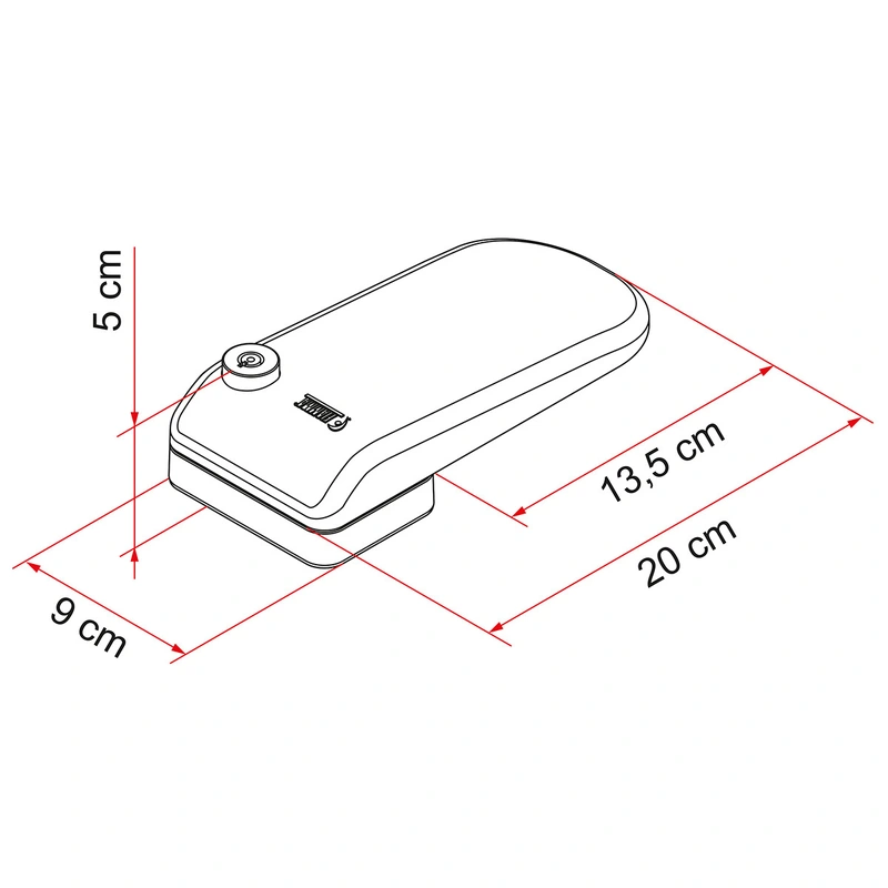 incuietoare suplimentara SAFE DOOR MAGNUM - FIAMMA
