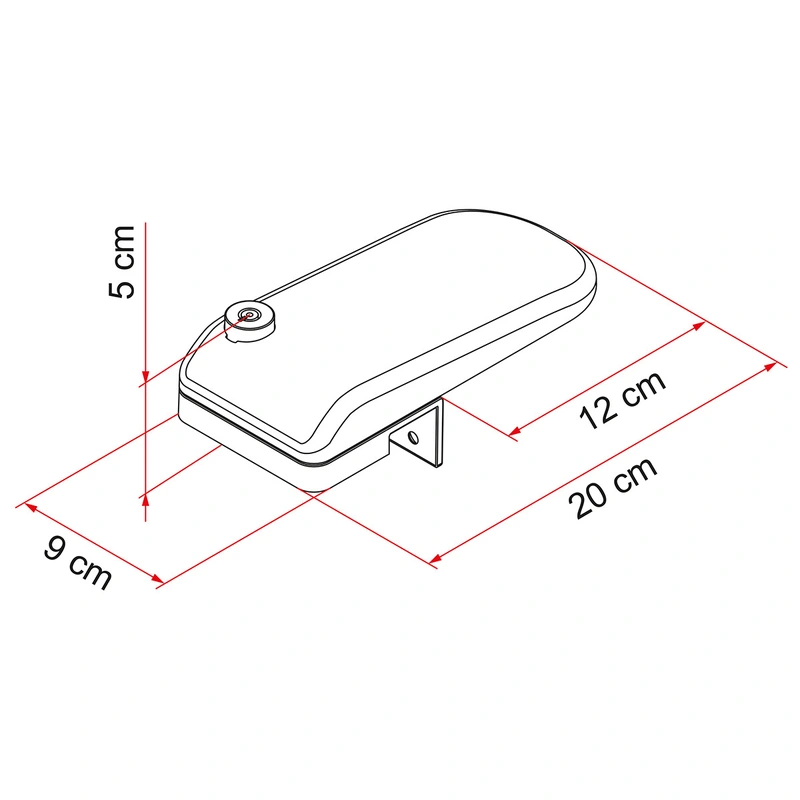 incuietoare suplimentara SAFE DOOR FRAME MAGNUM - FIAMMA