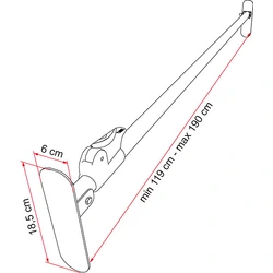 bara pentru blocaj DUO-SAFE PRO - FIAMMA
