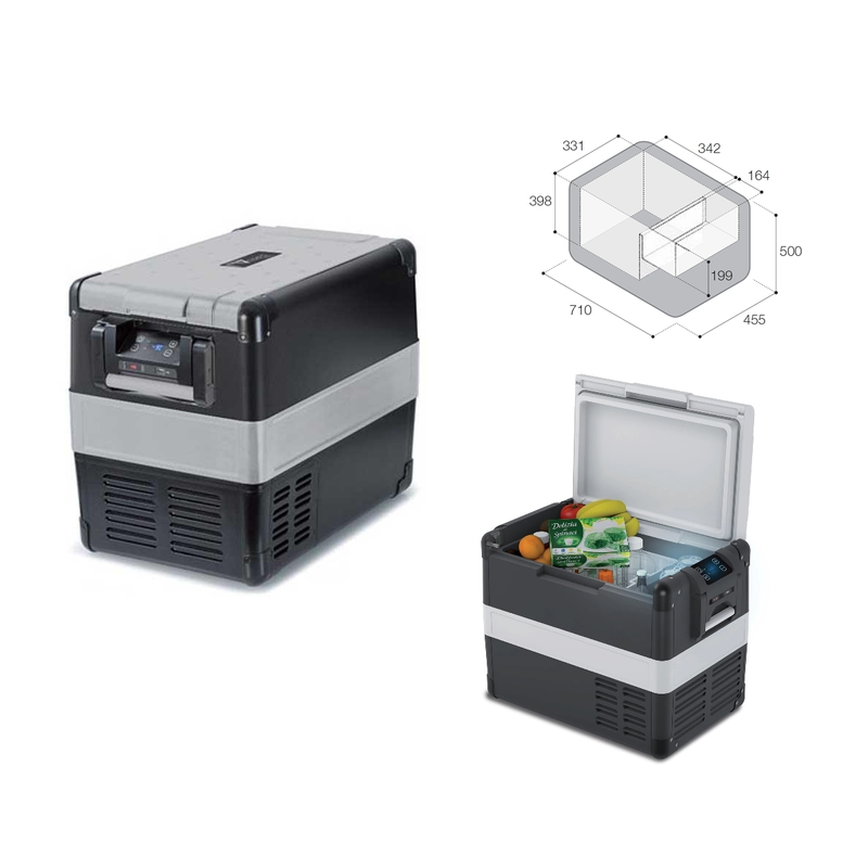 Lada frigorifica cu compresor 12V/220V VF55P Cool Box -VTRIFRIGO