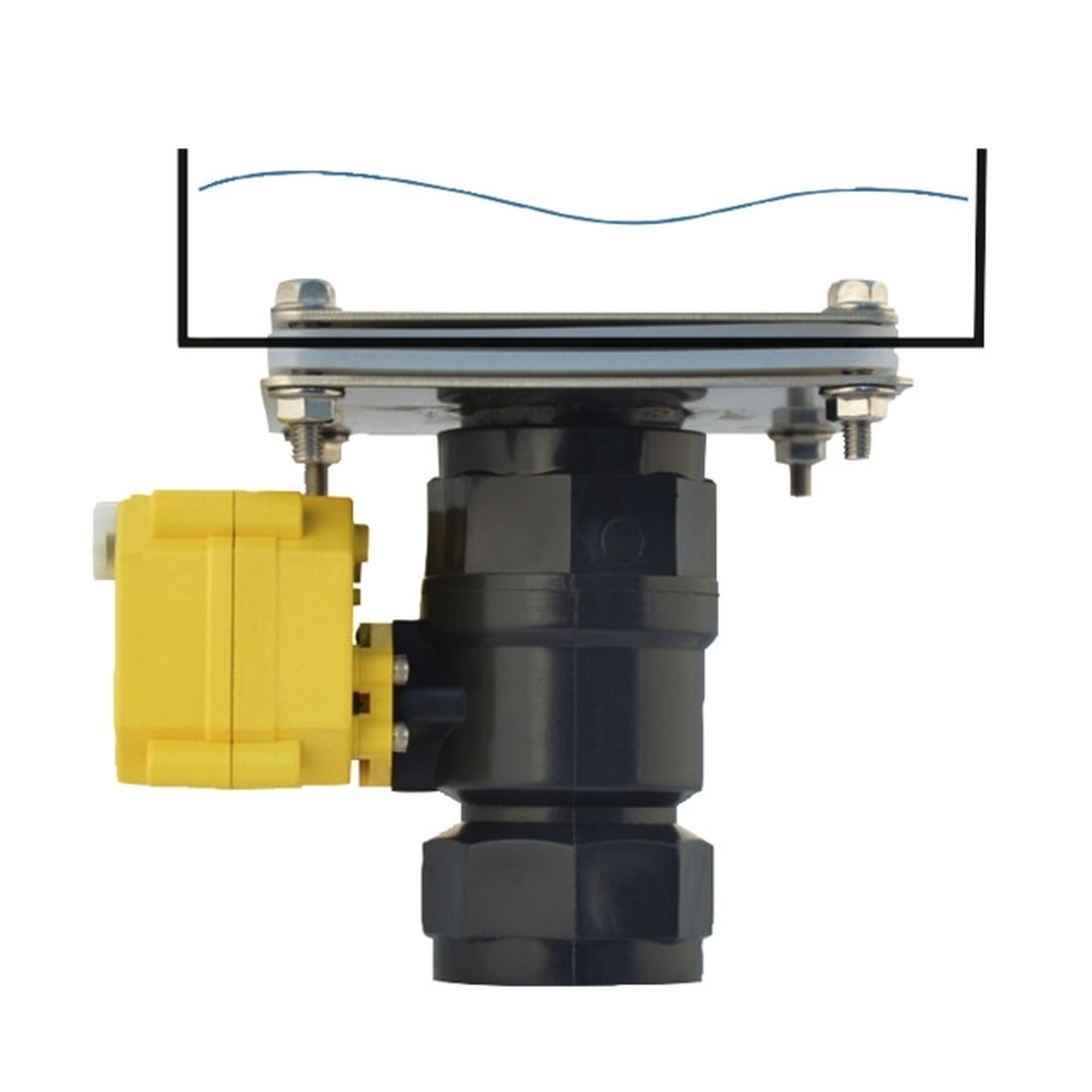 valva electrica golire rezervor ape gri LILLE