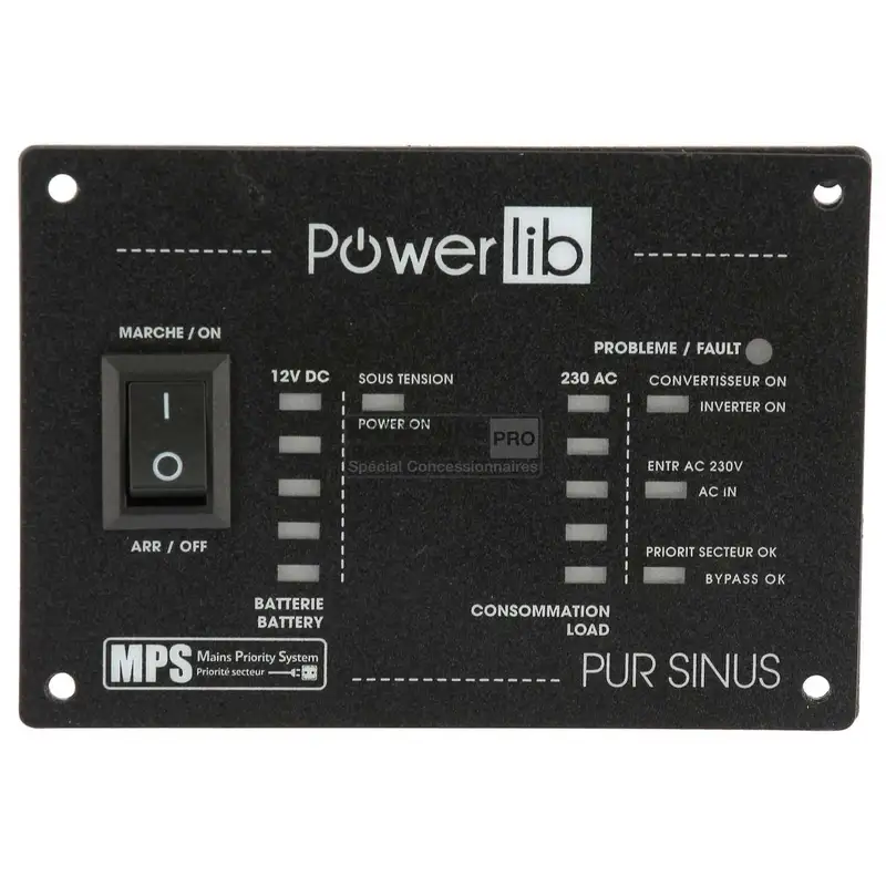 invertor unda sinusoidala pura MPS 1000W - EZA POWER