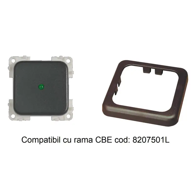 intrerupator lumina cu martor LED - CBE