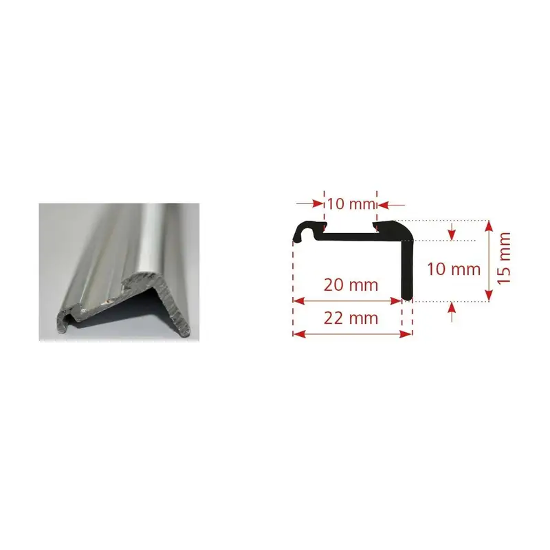 profil aluminiu pentru rulote