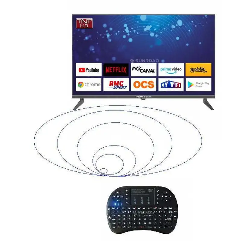 Tastatura wireless pentru televizoare Smart - INOVTECH