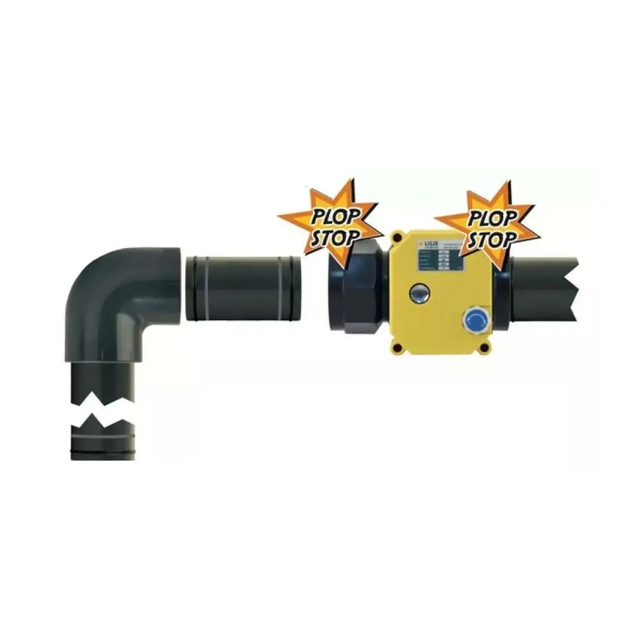 valva electrica golire rezervor ape gri LILIE