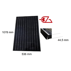 kit panou solar E-FLAT PERC STX - EZA SOLAR