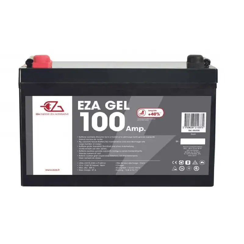 acumulator GEL Compact 100Ah - Inovtech-EZA