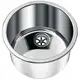 chiuveta cilindrica inox 285 mm - CAN