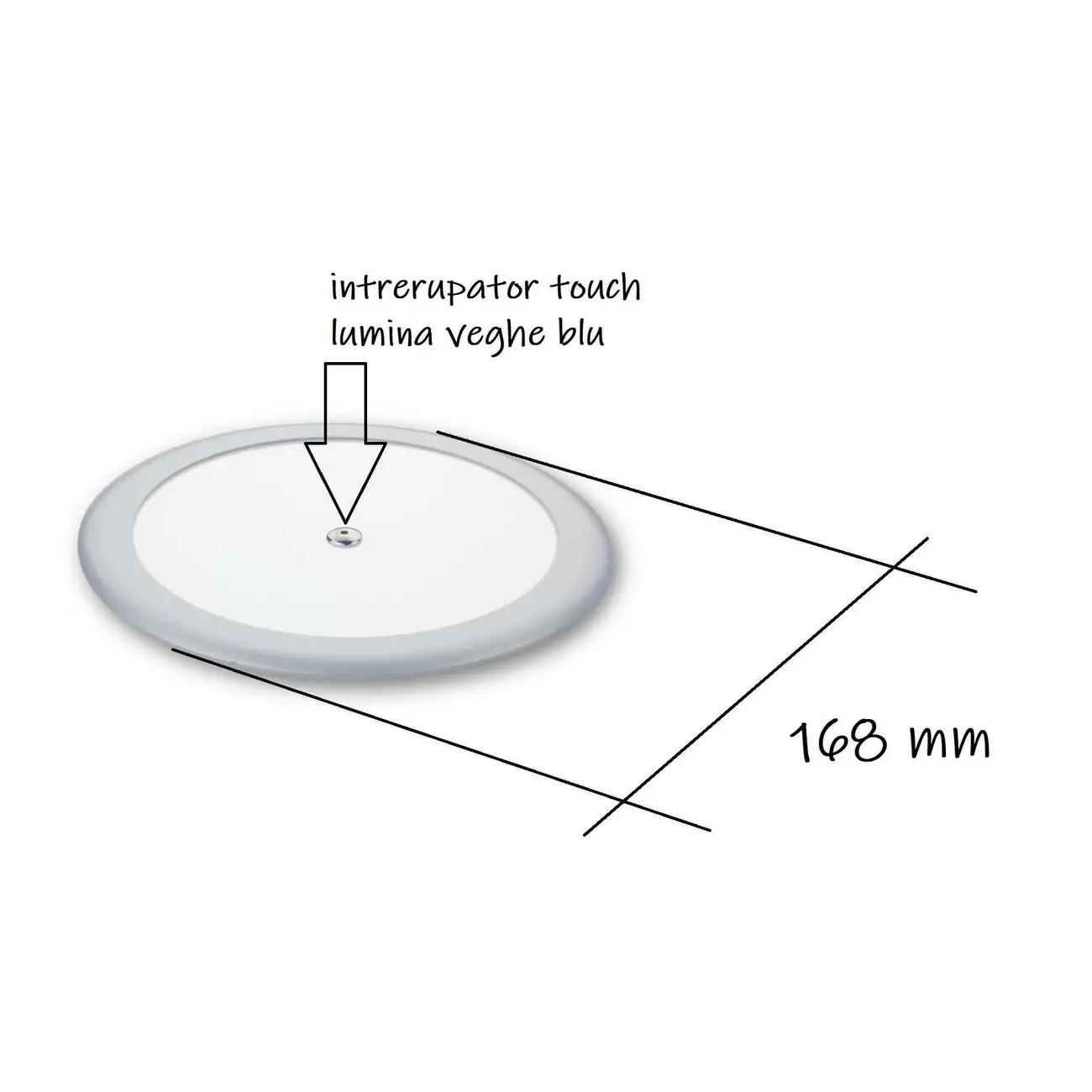 plafoniera LED PAN rotunda- OEM LIGHTS