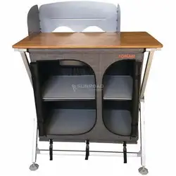 dulap pliant pentru bucatarie FIDJI BAMBOO - SOPLAIR