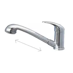 baterie apa calda/rece automatica cu dus extractibil