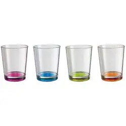 set 4 pahare MULTIGLASS COLOUR - BRUNNER