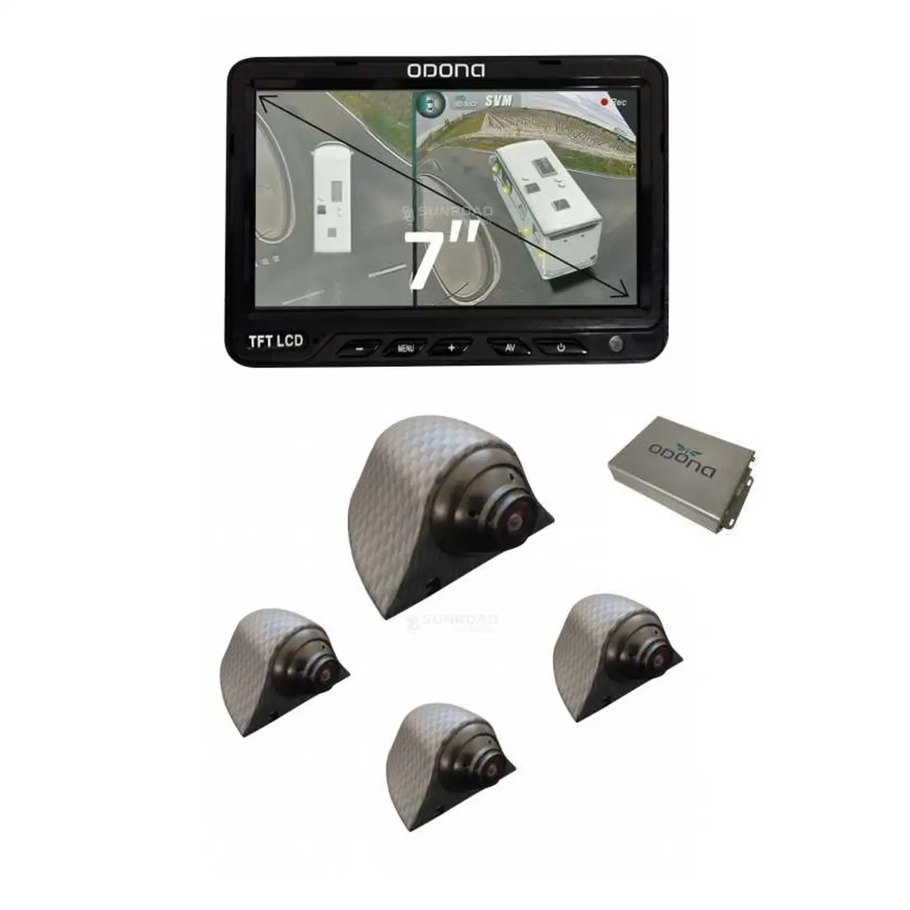 Sistem camere Drone View 360° - ODONA