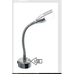 spot reglabil LED+ lumina de veghe albastru+USB - OEM LIGHTS